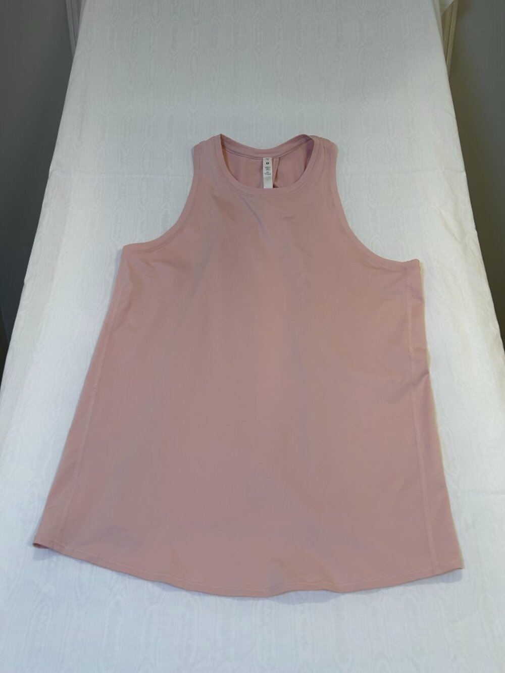 Lululemon All Tied Up Tank Top Pink Mist Size 12
